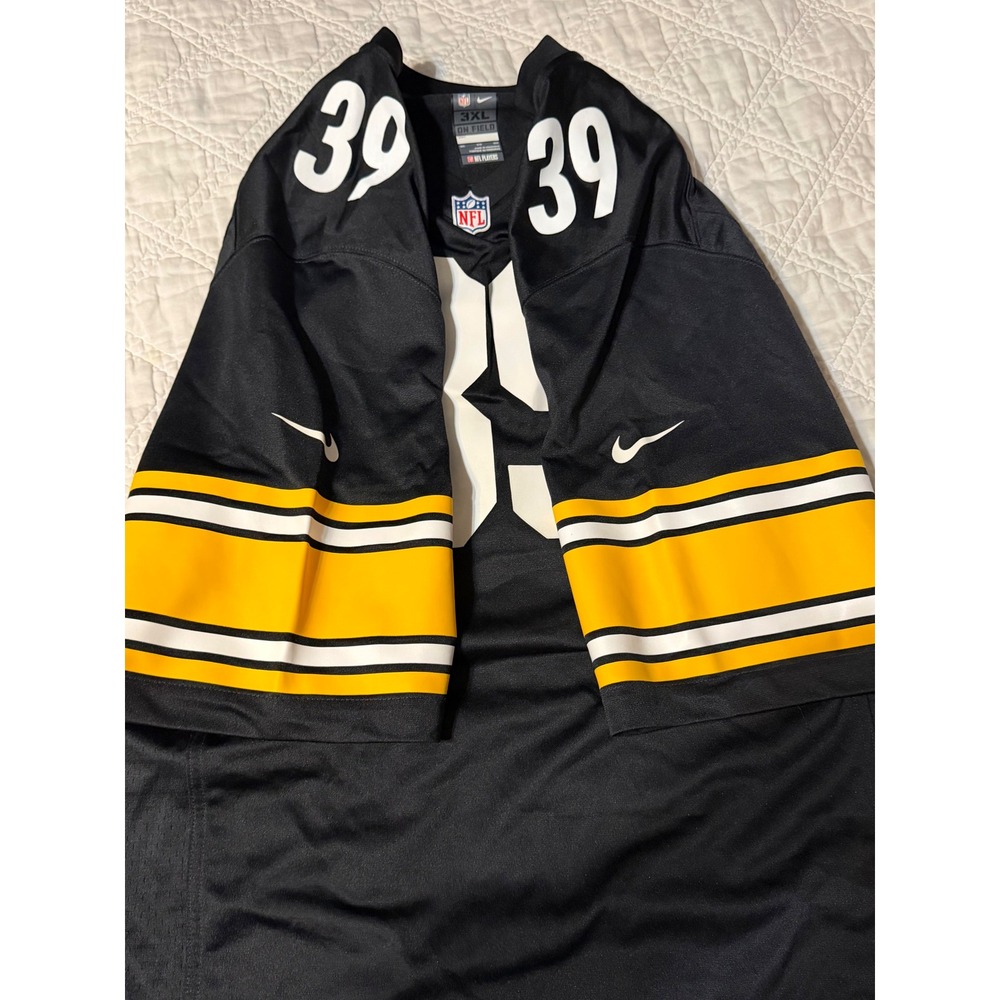 Nike NFL Pittsburgh Steelers Minkah Fitzpatrick 39 Jersey Mens 3XL Black Home - Picture 7 of 11